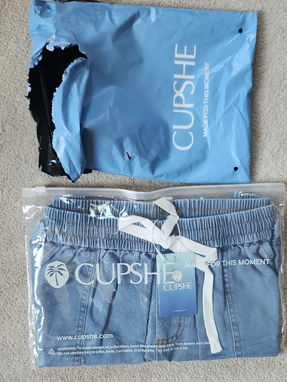 Blue Mini Skirt - XL - Picture 4 of 8